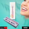 6899 Electric Toothbrush for Kids and Adults Travel Portable Toothbrush With Extra 1 Brush Heads With 1 Battery