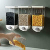 2325 Wall Mounted Cereal Dispenser Tank Grain Dry Food Container (1500ML) (Multicolour) DeoDap