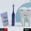 6217 Electric Toothbrush Battery Operate For Home & Travelling Use