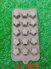 1189 Food Grade Non-Stick Reusable Silicone Star Shape 15 Cavity Chocolate Molds / Baking Trays DeoDap
