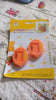 4287 2 Pc Round Shape Bag Clip Fruit Snacks Magnetic Seal Bag Clip Food Snack Seal Bag Clips Kids Kitchen Tool Plastic Clip