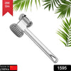 1595 Double Side Beaf Steak Mallet Meat Hammer Tool Aluminium High Quality Tool For Home & Restaurant Use
