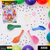 8898 Multicolor Balloons Kinds of Latex Balloons for Birthday / Anniversary / Valentine's / Wedding / Engagement Party Decoration Birthday Decoration Items for Kids Multicolor (24 Pcs Set)